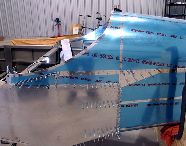 Joining Fuselage Halves