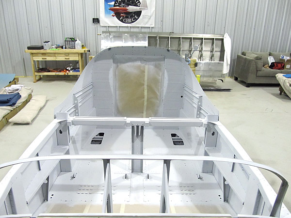 Topcoating Inner Fuselage