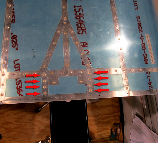 Attaching Roll Bar Brace To Aft Fuselage Top Skin