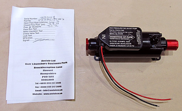 Andair Fuel Pump