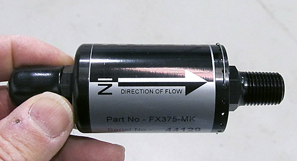 Fuel Filter Direction Arrow