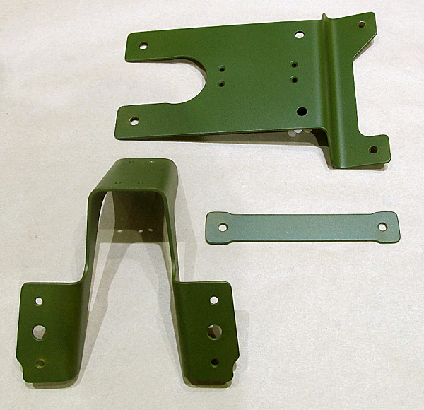 Yaw Damper Servo Mount Parts Primed