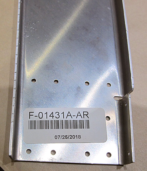 Deburring F-01431A-AR Roll Bar Frame