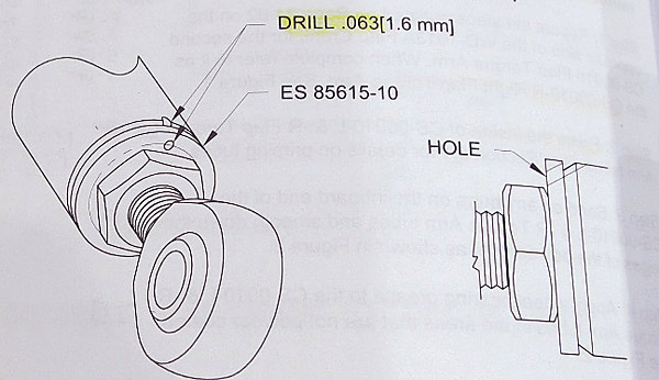 Safety Wire Hole