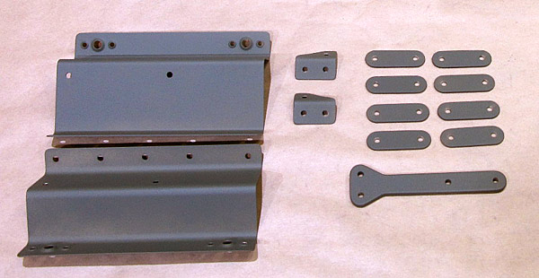 Primed Parts Of Aileron Trim System