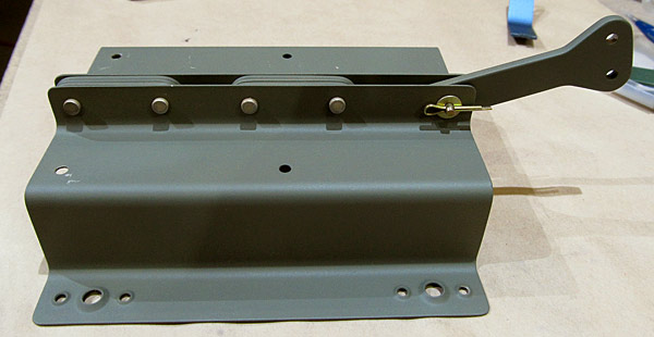 Riveting Aileron Trim System Mount