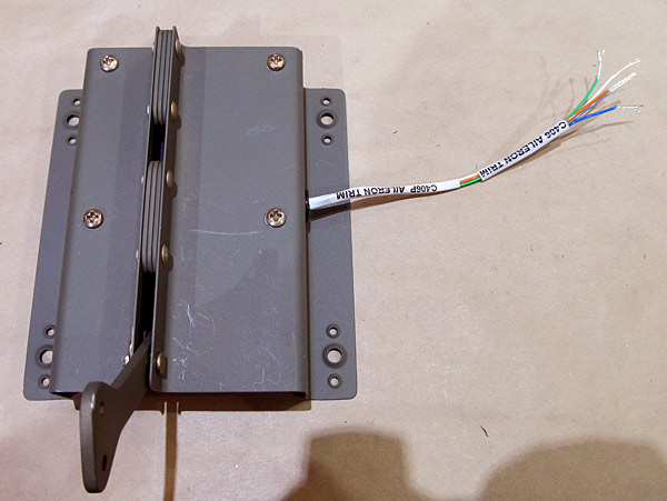 Electrical Connection For Aileron Trim Servo