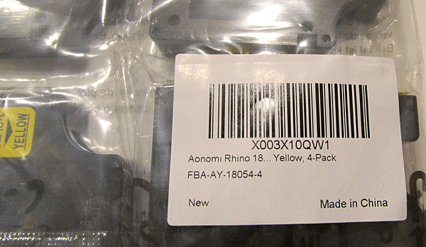 Aonomi Rhino Shrink Wrap Labels