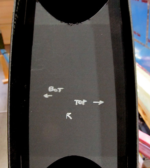 Marking Elevator Fairings