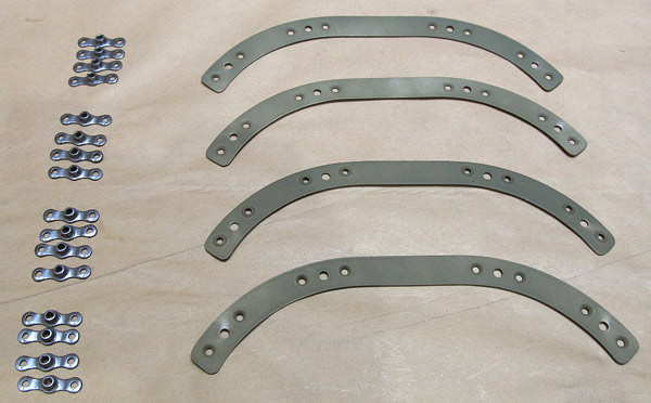 Nutplates For W-00018 Backing Plates