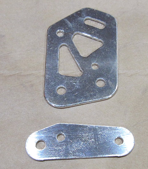 VA-195A Stall Warning Mount Plate And VA-195B Warning Keeper Plate