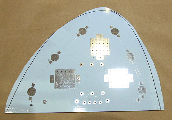 Trim Line For The Starboard Circuit board