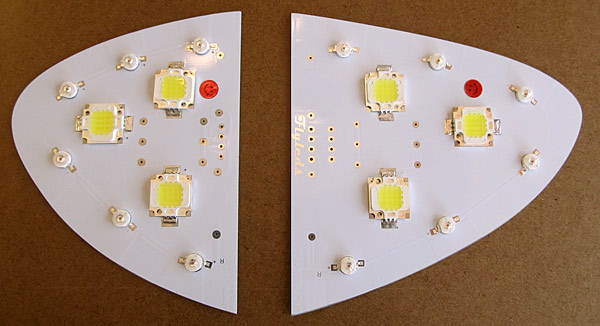 12 Position LEDs Placed Onto The Circuit Board