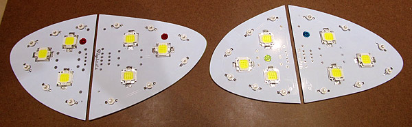 All Position LEDs Soldered To Circuit Board