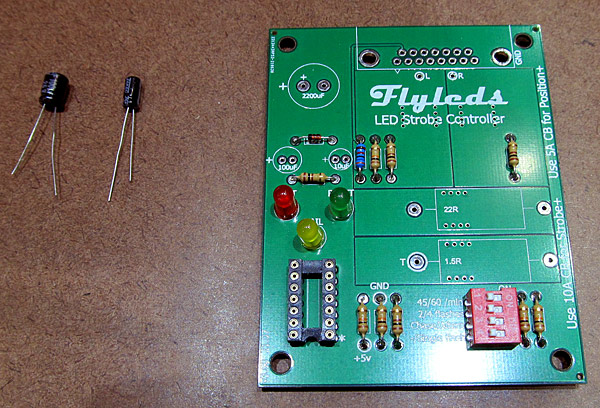 Controller Board Capacitors