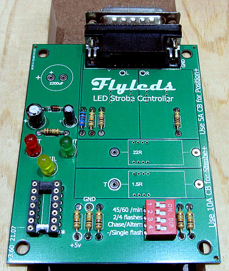 15 Pin Female D Socket Secured