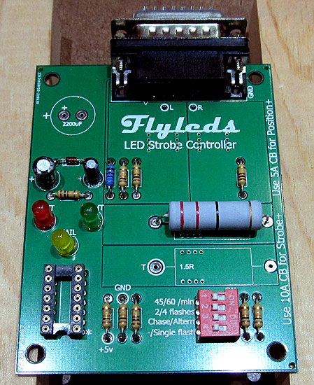 22Ω Power Resistor Soldered