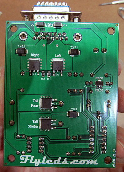 Clean The Back Of The Circuit Board