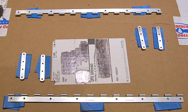 Priming Seatback Brace Parts