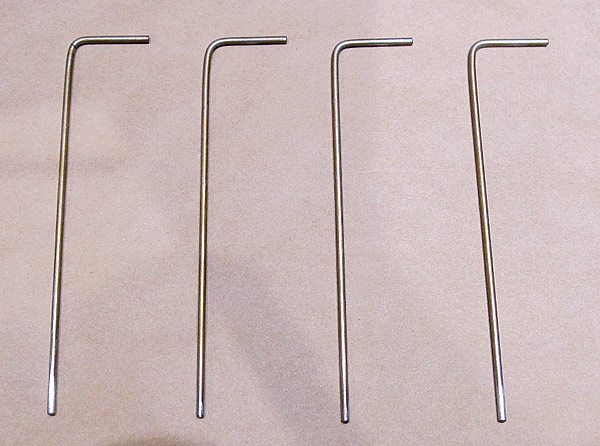 Bends In Seatback Lower Hinge Pins