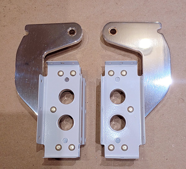 Riveted Canopy Hinge Assmblies