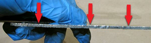 Edge Debur Forward Canopy Rails