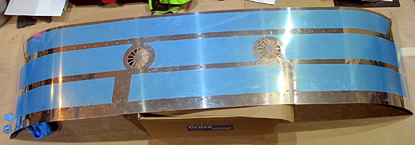 Deburred Canopy Skin Fan Slots