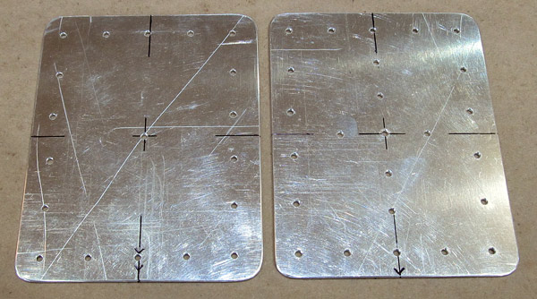 Drilled Holes In GPS Antenna Doublers