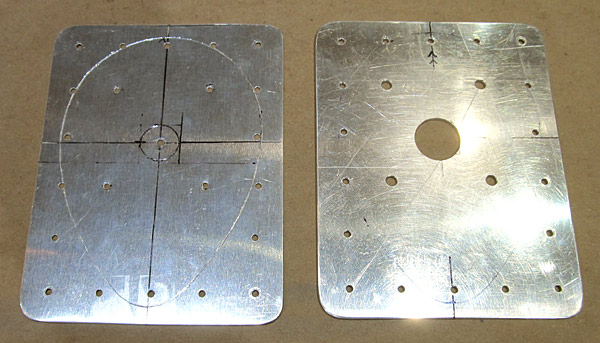 Garmin GA-35S Doubler Holes Drilled