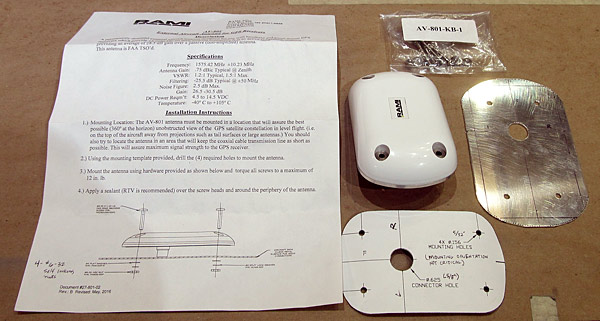 RAMI AV-801 WAAS GPS Doubler Fabricated