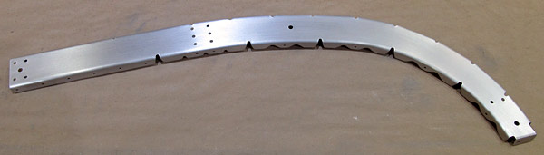 Scuffed Surfaces Of Left Forward Canopy Frame