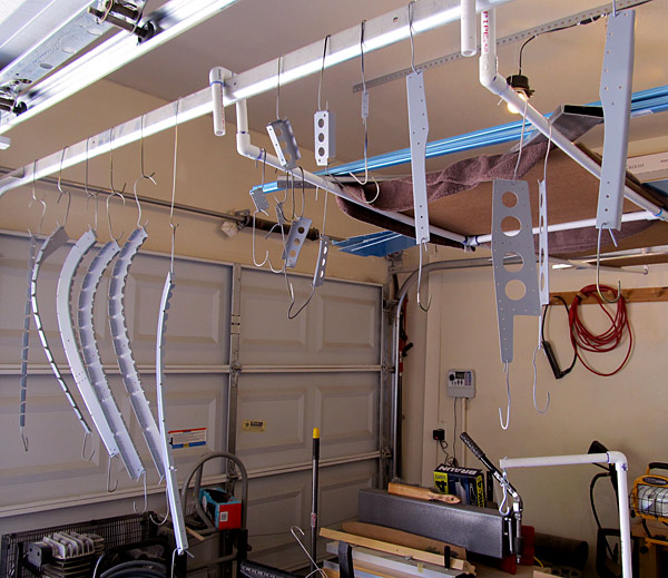 Primed Canopy Parts