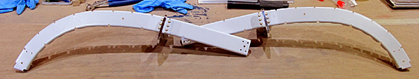 Attach Hinge Assemblies To The Canopy Frames