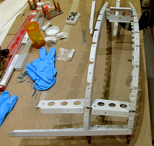 Right Forward Canopy Frame