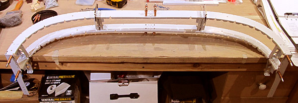 Temporarily Join Forward Canopy Frame Assemblies