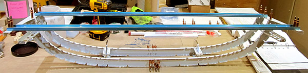Frame Fixtures Clecoed In Place