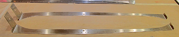 Edges Sanded On Aft Canopy Rail Flanges