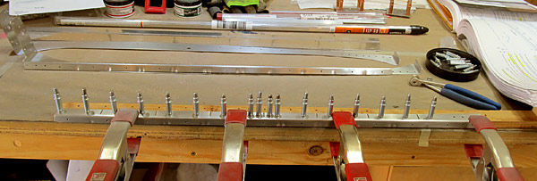 Countersinking Holes In Aft Canopy Rail Angle