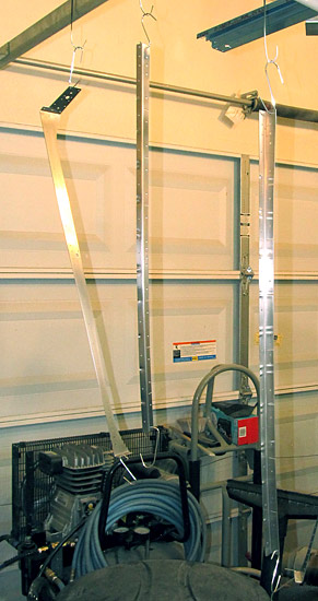 Aft Canopy Rail Angles Ready For Priming