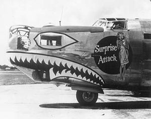 B-24 Suprise Attack