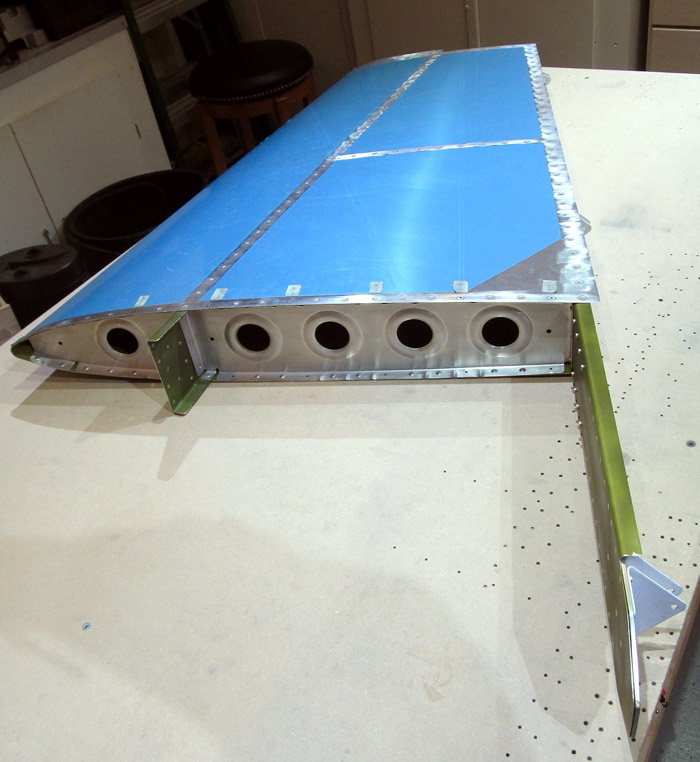 finished vertical stabilizer