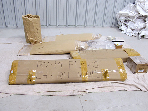 RV14A Quickbuild Flaps