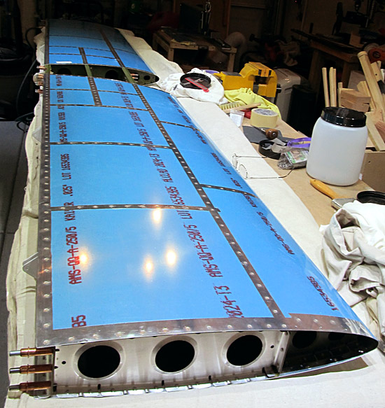 Horizontal Stabilizer Rear Spar Attach To Ribs