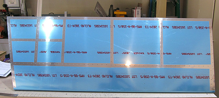 Horizontal Stabilizer Skin Devinyl