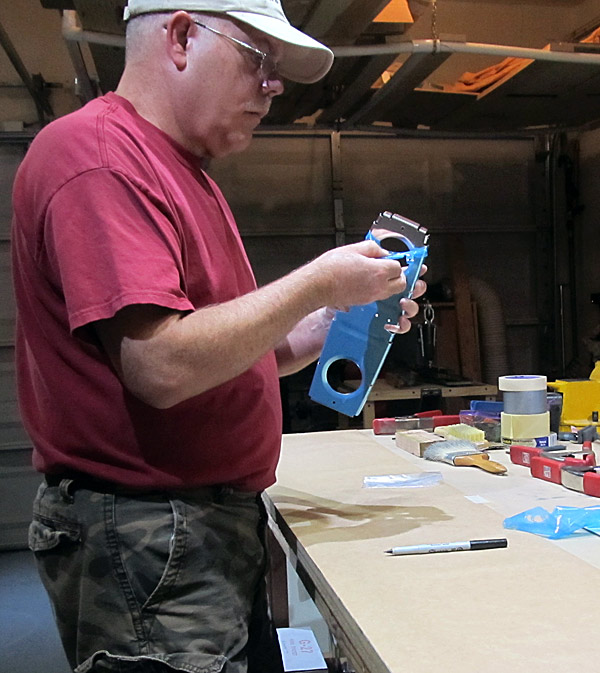 Peeling Vinyl From Horizontal Stabilizer Ribs