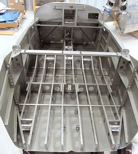 RV14A Quickbuild Fuselage Empty View