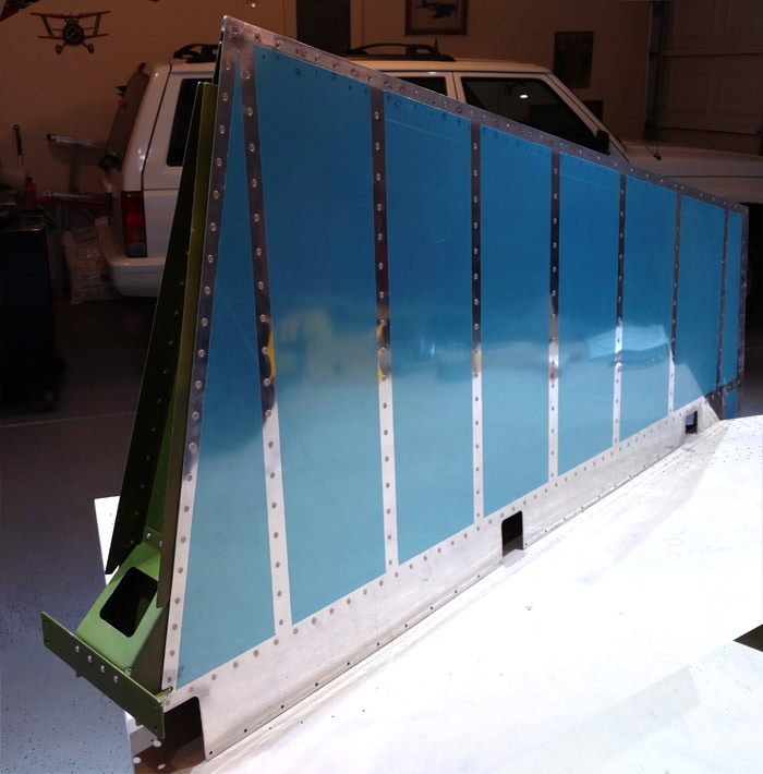 Right Rudder Trailing Edge