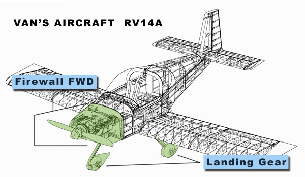 RV14A Landing Gear And Engine